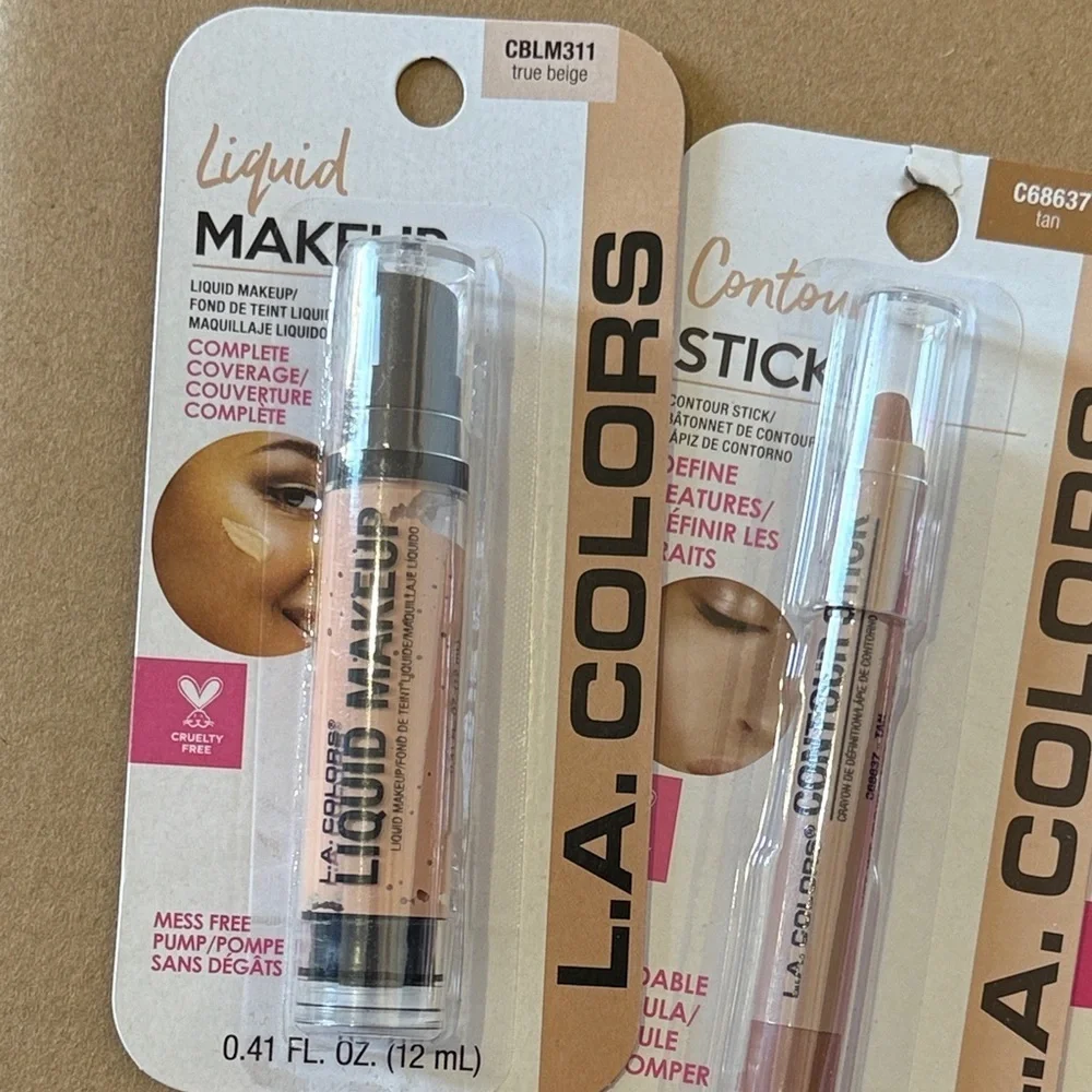 L.A. Colors Makeup Collection with Lip and Eye Essentials